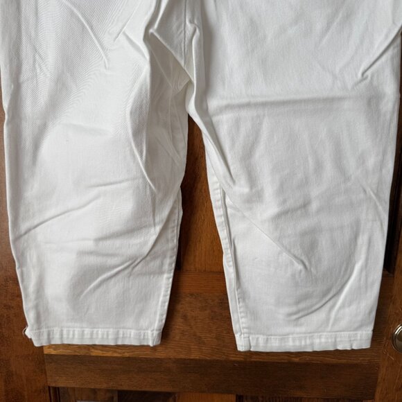 Lee White Capris Size 12M - Picture 12 of 13